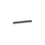 Lampa sufitowa SOFT CEILING LED GRAPHITE T8 11W 60x6cm | grafitowy