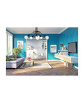 Lampa do pokoju dziecięcego czerwona w stylu loft  Edison 5