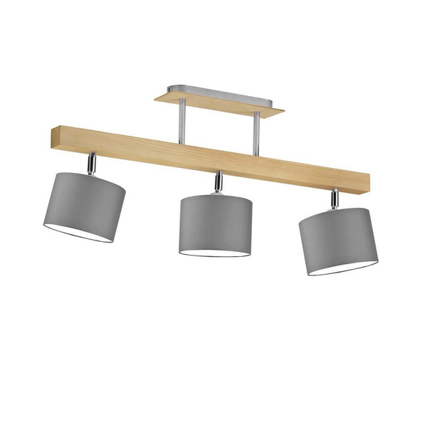 Lampa sufitowa do pokoju dziewczynki różowe abażury Hollywood