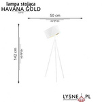 Lampa salonowa HAVANA GOLD