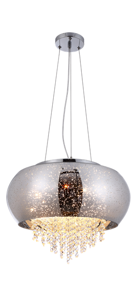 Nowoczesna lampa wisząca STARLIGHT CHROME ML3790