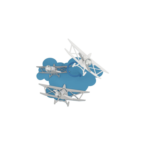 Plafon samolot PLANE III GU10