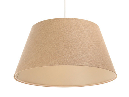 Lampa dziecięca w stylu Boho beżowa stożek