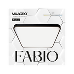 Plafon FABIO BLACK, ML7935, 23W LED, barwa neutralna 4000K