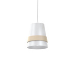 Nowoczesna lampa wisząca koło VENEZIA WHITE 3xE27 MLP5441