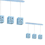 Lampa wisząca RALLY BLUE 3xE27 MLP6481