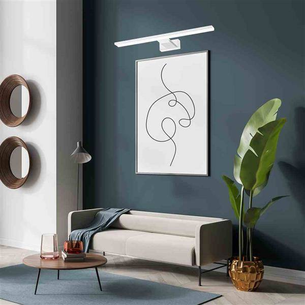 Kinkiet PINTO WHITE 12W LED 50cm | Biały 