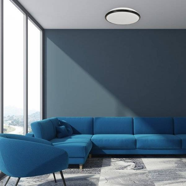 Plafon TERMA BLACK 18W LED Ø280 mm ML6402