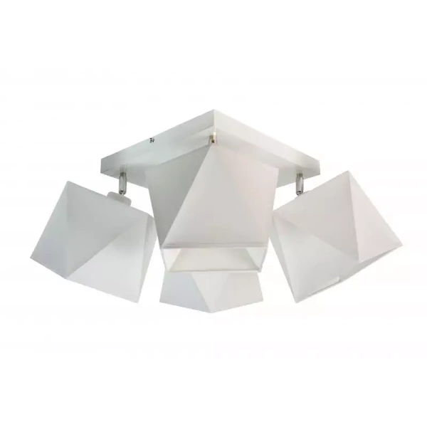 Lampa sufitowa do pokoju młodzieżowego 4-punktowa Diament 4xE27 Led 
