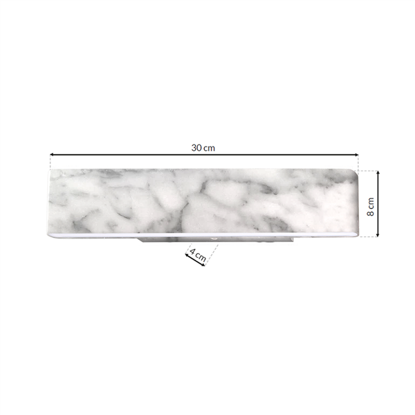 kinkiet PIERCE WHITE 12W LED ML6474