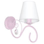 Lampa ścienna do pokoju dziewczynki różowa SARA PINK 1xE14 MLP1050