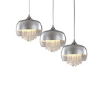 Nowoczesna lampa wisząca LUNA ML3804