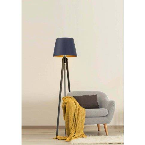Lampa podłogowa CURACAO GOLD
