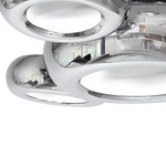 Lampa sufitowa chrom LED SPACE 55cm 