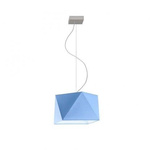 Lampa wisząca do pokoju dziecka miętowa Świetlisty Diamencik