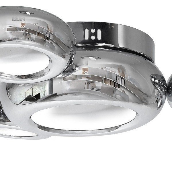 Lampa sufitowa chrom LED SPACE 55cm 