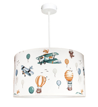 Lampa sufitowa do pokoju dziecięcego Samolot 1xE27 LED