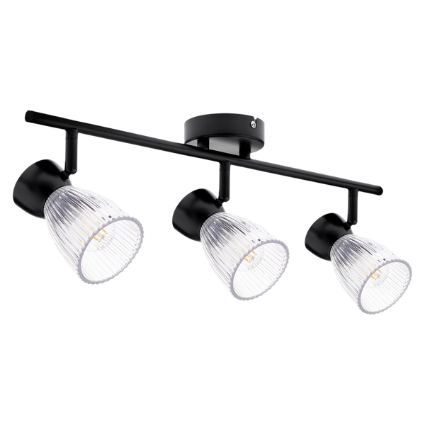 Lampa sufitowa BEST BLACK 3xE14
