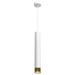 Nowoczesna lampa wisząca DANI WHITE/GOLD 1xGU10 MLP6235
