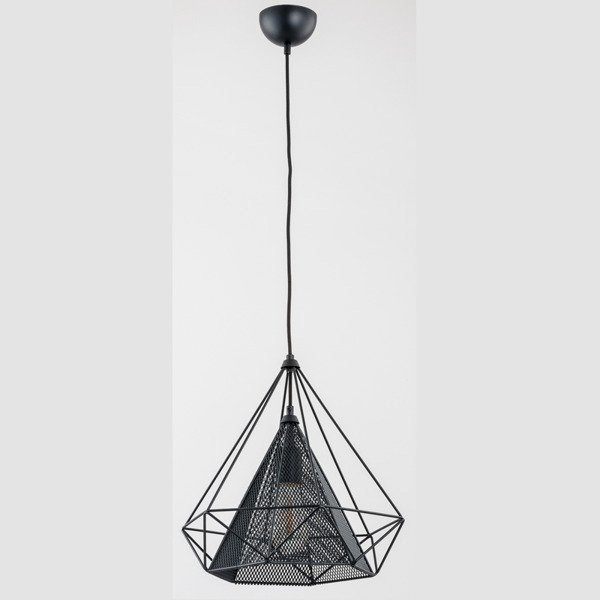Lampa sufitowa NET BLACK czarna 36cm