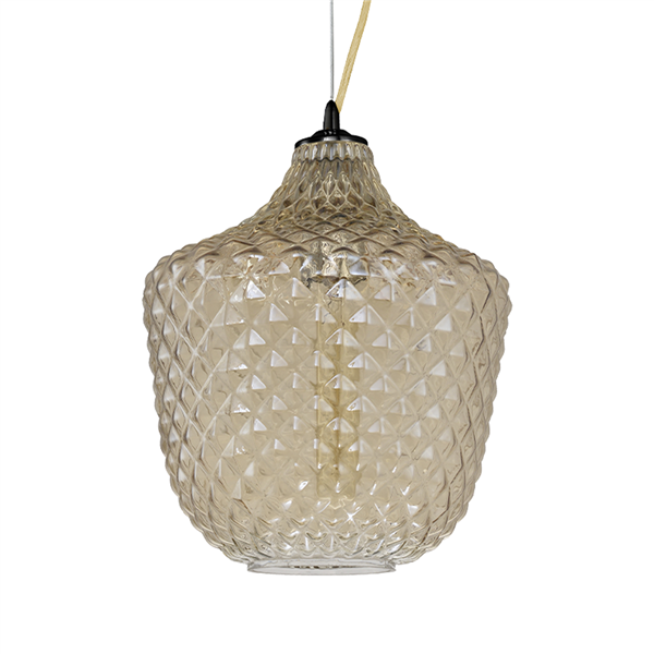 Lampa wisząca ORLANDO bursztynowy ML5550