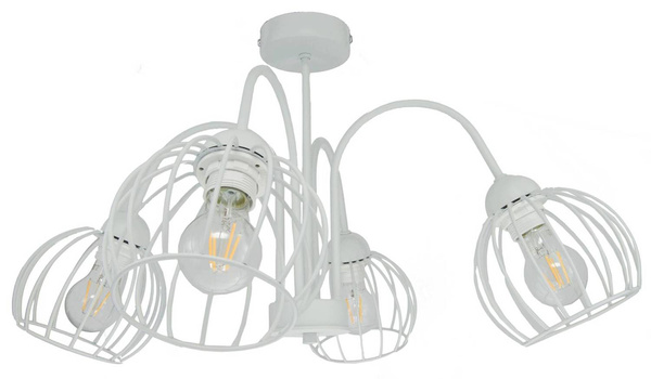 SUFITOWA LAMPA ARCANA 4 SZARA KULA