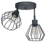 ARTEMIDA PLAFON 2 POZIOMY MODERNO GRAFIT