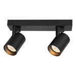 Lampa sufitowa Volf Spot 2xGU10 | Czarny