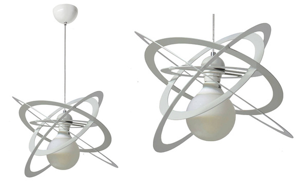 Lampa sufitowa do pokoju dziecięcego szara nowoczesna Sferis 1XE27 Led 
