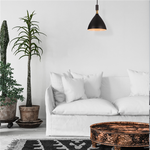 Nowoczesna lampa wisząca OTTO BLACK/GOLD 1xE27 ML6158