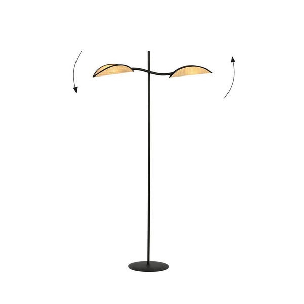 LOTUS LP2 BLACK/RATTAN