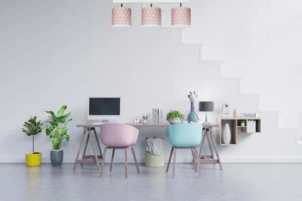 Lampa sufitowa do pokoju dziecięcego Gwiazdki Listwa 3 