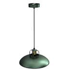 Lampa wisząca FELIX GREEN/GOLD 1xE27