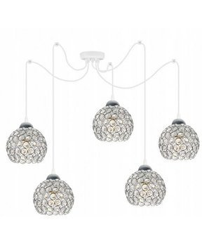 Nowoczesna Lampa Wisząca Typu Pająk SPIDER CRYSTAL