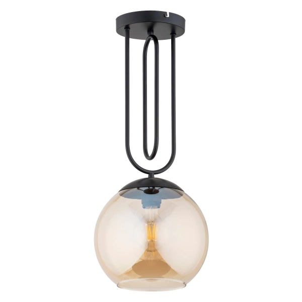 Lampa sufitowa ALFA RITA BURSZTYNOWA 1xE27 25cm | 61194