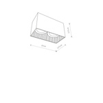 Lampa sufitowa GROOVE WHITE