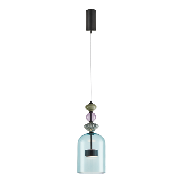 Lampa wisząca ARTE 12W LED śr. 16cm czarna