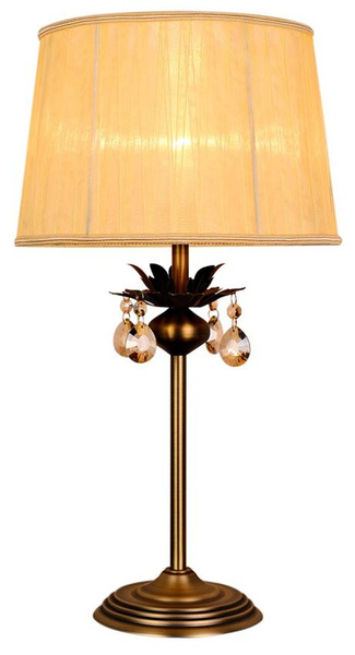 Lampka stołowa gabinetowa patynowa Adonis 41-27535