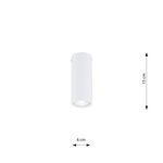 TECNO 1S WHITE oprawa oświetleniowa