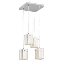 Lampa wisząca ALFA ASHLEY CHROM 4xE27 38cm | 24504