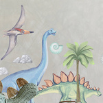 Naklejki na ścianę do pokoju dziecięcego Dinozaury 2