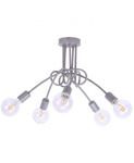 Lampa do pokoju dziecięcego żółta w stylu loft  Edison 5