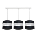 Lampa wisząca z abażurem listwa ADELLA III szer. 62cm [abażur do wyboru]