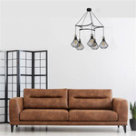 Lampa wisząca JEWEL BLACK 5xE27
