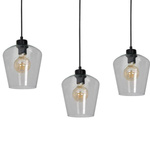 Nowoczesna lampa wisząca listwa SANTIAGO CLEAR MLP6608