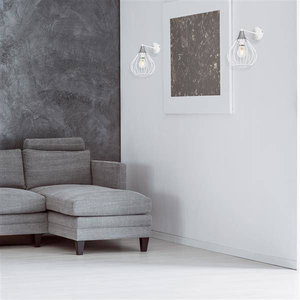 Kinkiet KANE WHITE 1xE27 MLP4798