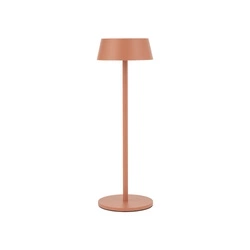 Lampa przenośna AMY LED 2W 3000K 170lm wys.32.5cm szer.10.8 IP54 ściemniacz włącznik | Brick red 11534