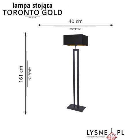 Lampa stojąca TORONTO GOLD
