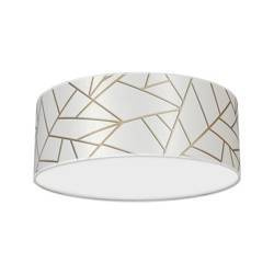 Lampa sufitowa ZIGGY WHITE White/Gold 2xE27