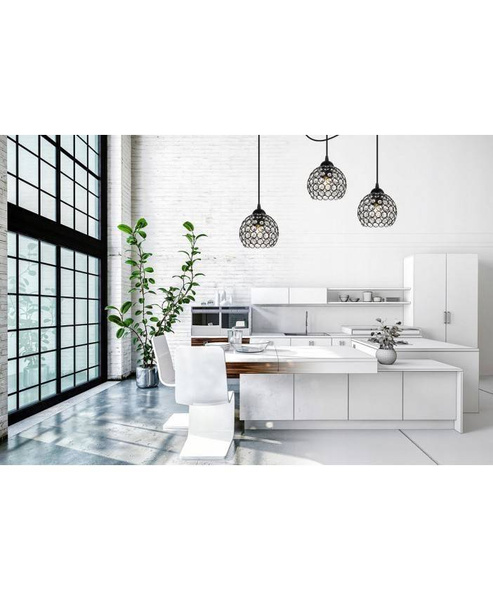 Nowoczesna Lampa wisząca typu Pająk Spider Crystal 3xE27 Led